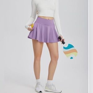 Purple Tennis Skirt